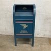 Vintage Blue Mailbox