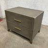 Vintage Two-Drawer Nightstand