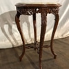 Faux Marble Pedestal Table