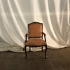 Persimmon Fabric Padded Armchair