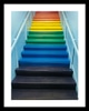 RANABB-Rainbow Stairs 2 17x21"