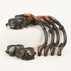 Snorkel Set - Black and orange matching