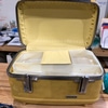 Yellow American Tourister Train Case
