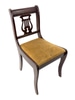 Harp Style Wooden Chair