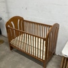 Wooden Baby Crib with Mattress