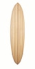 Surfboard, natural wood