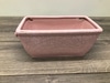 Rectangular Pink Ceramic Trough