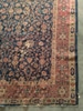 PROPDEC-Antique Persian Blue and Red Rug