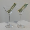 Tall Martini Glasses
