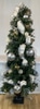 6ft Silver and Gold Decorated Tree in Urn Pot