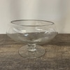 Glass Footed Bubble Bowl