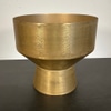 Large Brass Floor Planter