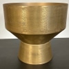 Large Brass Floor Planter