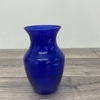 Blue Colored Glass Vase