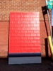 6'x10' Cement Block Wall With Molding