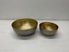 Large Champagne Round Bowl