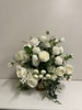 SILK All white medium arrangement