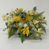 SILK Opulent Mixed Gold And Cream Arrangements