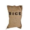 Burlap Rice Bag