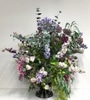 SILK Large Opulent Purple Garden Arrangement