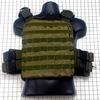 Tactical Outer Molle Carrier Plate, OD Green