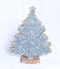 Wooden Christmas Tree With Glitter
