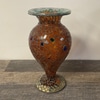 Orange Mosaic Vase C