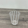Striped Glass Vase
