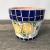 Lemon Mosaic Planter A
