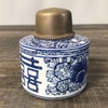 Asian Blue and White Spice Jar F