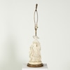 Rococo Revival Female Figural Table Lamp