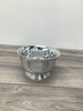 Small Plastic Silver Footed Bowl