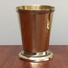 Medium 3.5” Brass Julep Cup Vase