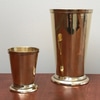 Medium 3.5” Brass Julep Cup Vase