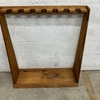 Rustic Wooden Pool Cue Rack