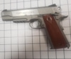 Replica - Colt 1911, Pistol, 9mm, Silver, Rail, Wood Grip