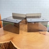 Smoke Grey Speaker Stands 70's