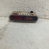Vintage Transparent Clock Radio