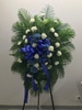 SILK Pair of Extra Large Palm Easel Sprays
