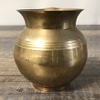 India Brass Bud Vase D