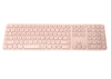 Keyboard; Pastel Pink, sleek, wireless,