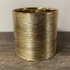 6" Gold Ceramic Needle Scratch Cylinder