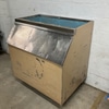 Vintage Industrial Ice Cream Display Freezer