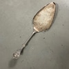 Ornate Silver Cake Server