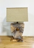 Brown Ceramic Table Lamp