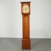 American Primitive Pine Tall Case Grandfather Clock
