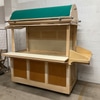 Vintage Wooden Market Stall
