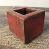 Red Ceramic Cube - Small
