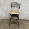 Vintage Wooden Step Chair