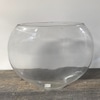 Glass Flat Oval Vase A